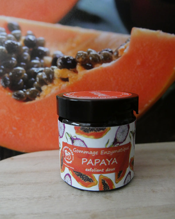 Gommage papaye façon savon noir beldi - Genesis Soap Guadeloupe