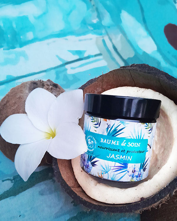 Baume de soin coco et jasmin - Genesis Soap Guadeloupe