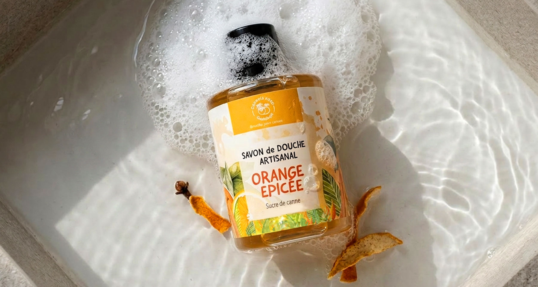 Nouveau : Savon liquide au sucre de canne